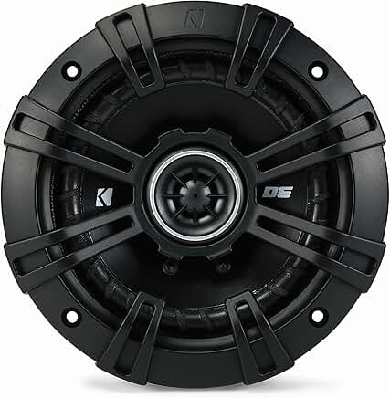 Pair of 5.25-inch 4-ohm coaxial speakers, 200W peak