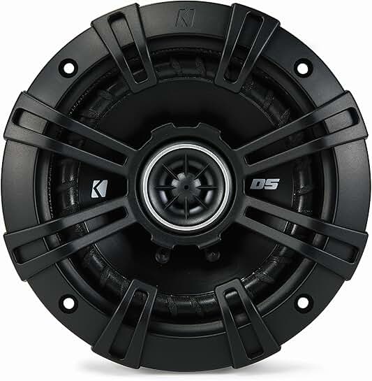 Pair of 5.25-inch 4-ohm coaxial speakers, 200W peak