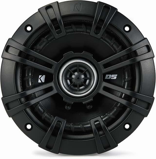 Pair of 5.25-inch 4-ohm coaxial speakers, 200W peak