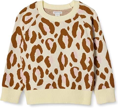 Girls and Toddlers' Pullover Crewneck Sweater