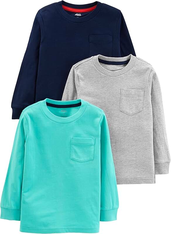 Three Long Sleeve Shirts for Boys