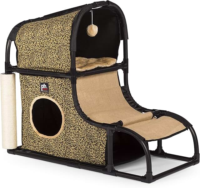 Catville Loft with Leopard Print