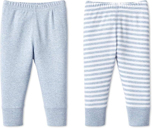 Organic baby pants pack of two