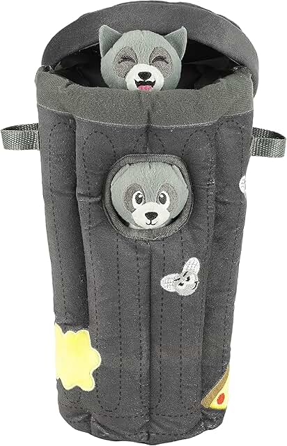 Plush Raccoon Puzzle Toy for Dogs