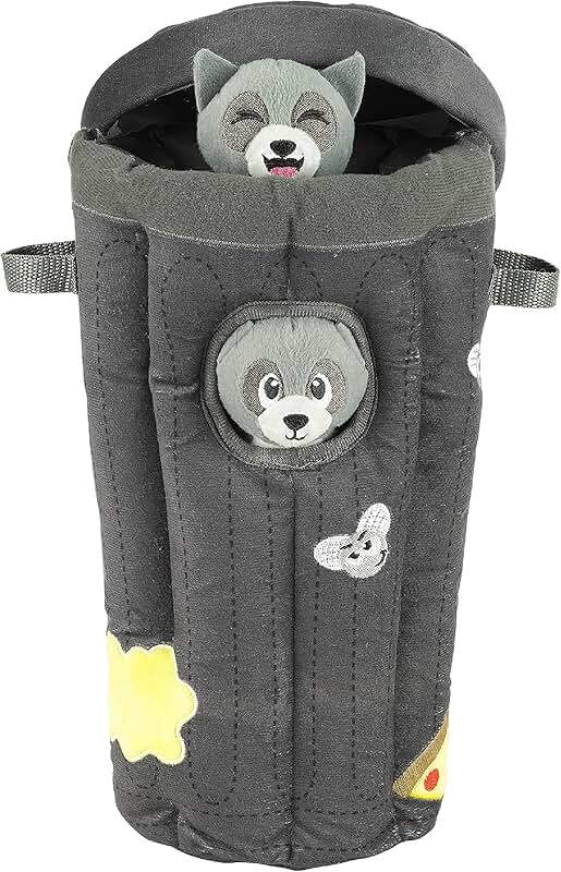 Plush Raccoon Puzzle Toy for Dogs