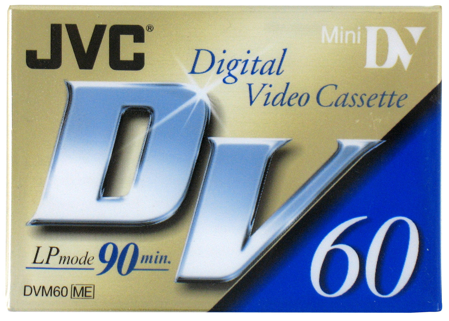 '- Digital Video Cassette - M-DV60ME - Blank Mini DV - 90 Mins - 3 Pack