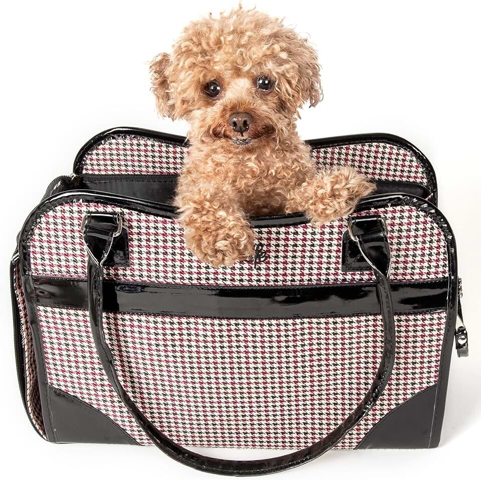 Elegant Handbag Pet Carrier for Small and Medium Cats and Dogs