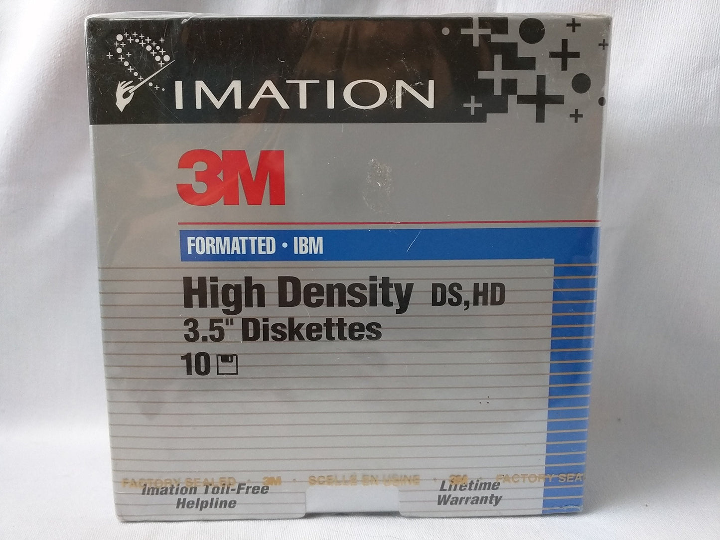 3M Formatted High Density 3.5" Diskettes 1.44 MB