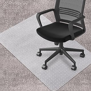48x30 Inch Office Chair Mat for Carpeted Floors