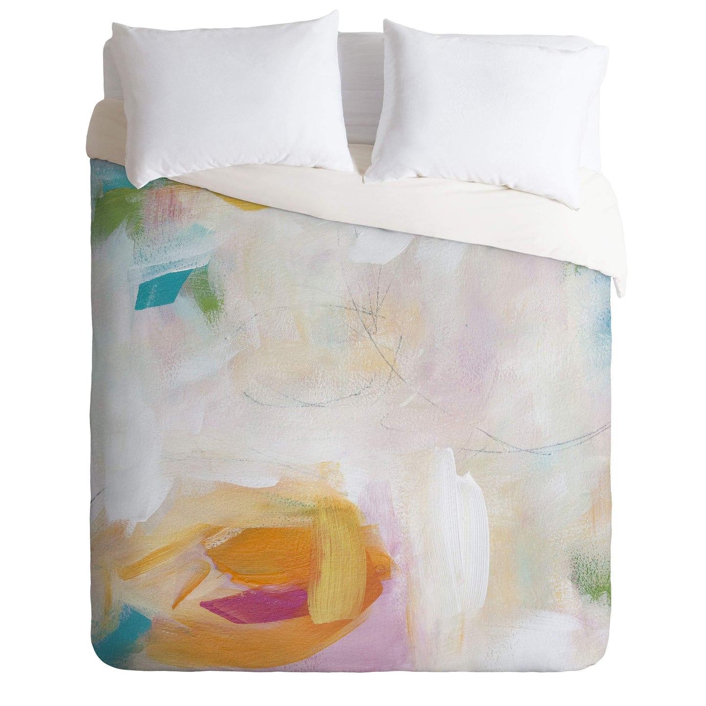 a Contacessi Wishful Thoughts No 2 Pillowcase(s) Comforter Set with Pillow Sham(s), Twin/XL