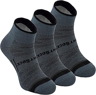 Eco-Friendly Quarter Running Socks for Men and Women