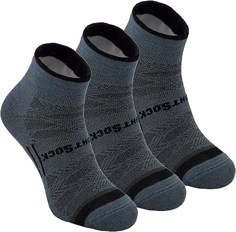 Eco-Friendly Quarter Running Socks for Men and Women