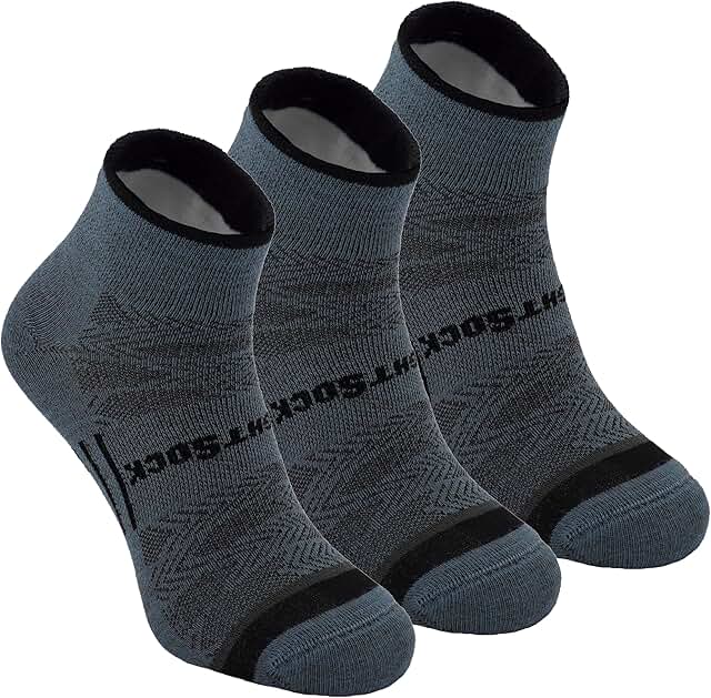 Eco-Friendly Quarter Running Socks for Men and Women