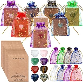 60 Heart-Shaped Pocket Hug Tokens for Gifts