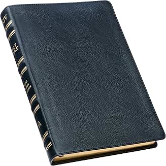 Large Print Red Letter Bible with Leather Cover