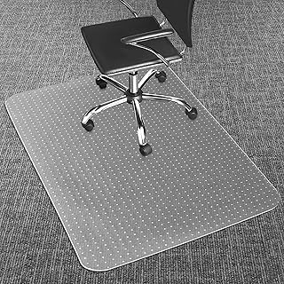 Clear Office Chair Mat for Carpeted Floors, 48x36 inches