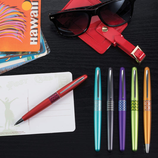 Retro Pop Collection Fountain Pen with Turquoise Barrel
