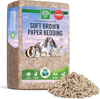 Premium Soft Paper Bedding for Small Pets, 178 L