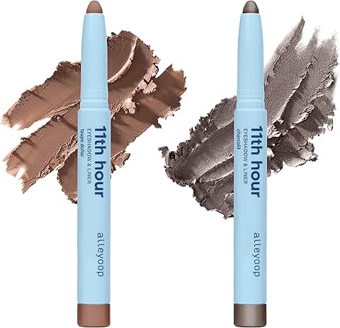 11th Hour Cream Eyeshadow Sticks Bundle in Taupe Dollar and Charcolit