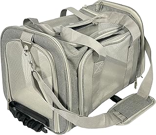 Lightweight Pet Carrier for Car, Plane, and Shopping