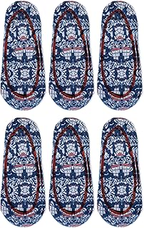 Women's Navy Microfiber Shoe Liners, 6 Pairs