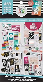 Sticker Pack for Big Planner, 30 Sheets, 459 Stickers