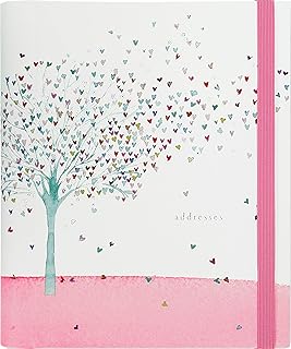 Large Tree of Hearts Address Book