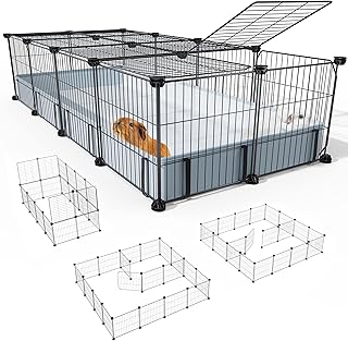 Indoor Small Animal Playpen with Waterproof Mat