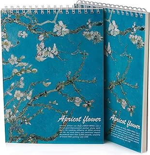 Van Gogh Style Art Sketchbook with Thick Paper