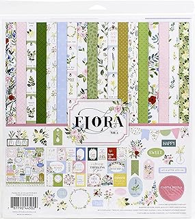 Flora No.4 Collection Kit Paper, 12x12 inches