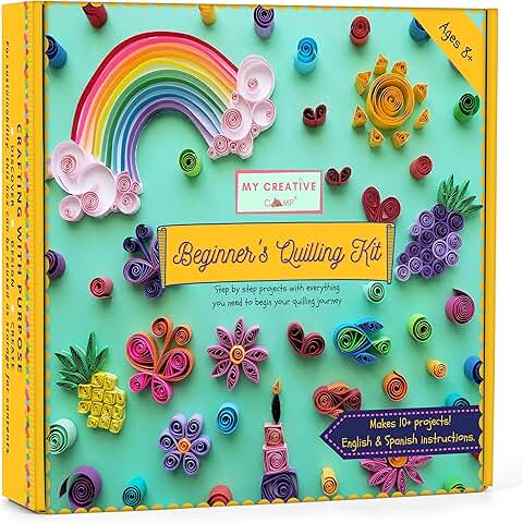 Beginner's Quilling Kit for Kids and Adults