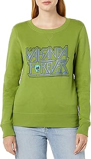 Women's Fleece Crew Sweatshirts with Princess Design