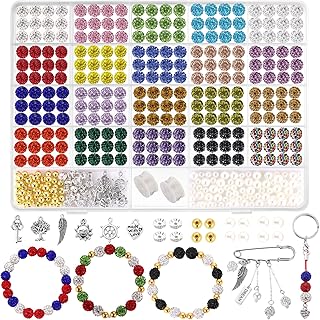 10mm Rhinestone Beads Set for Jewelry Making