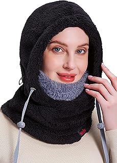Warm fleece windproof winter face mask