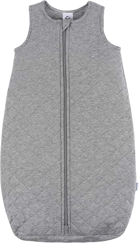 Unisex Baby Quilted Cotton Blanket with Zipper