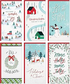 Christmas Card Assortment with Envelopes