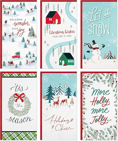 Christmas Card Assortment with Envelopes