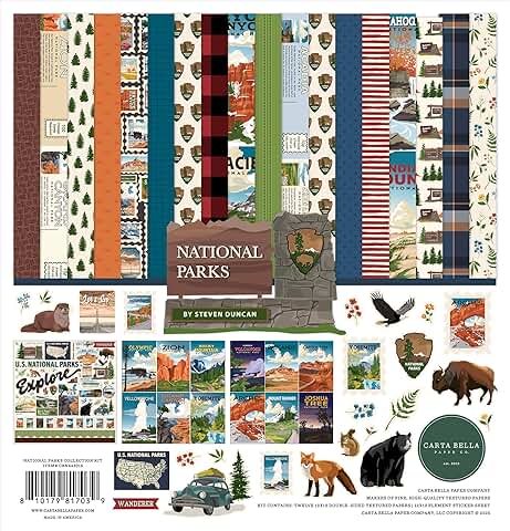 National Parks Collection Paper Kit