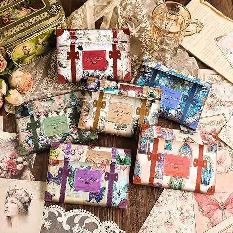 Vintage Scrapbook Paper Pack for Journaling and Crafts