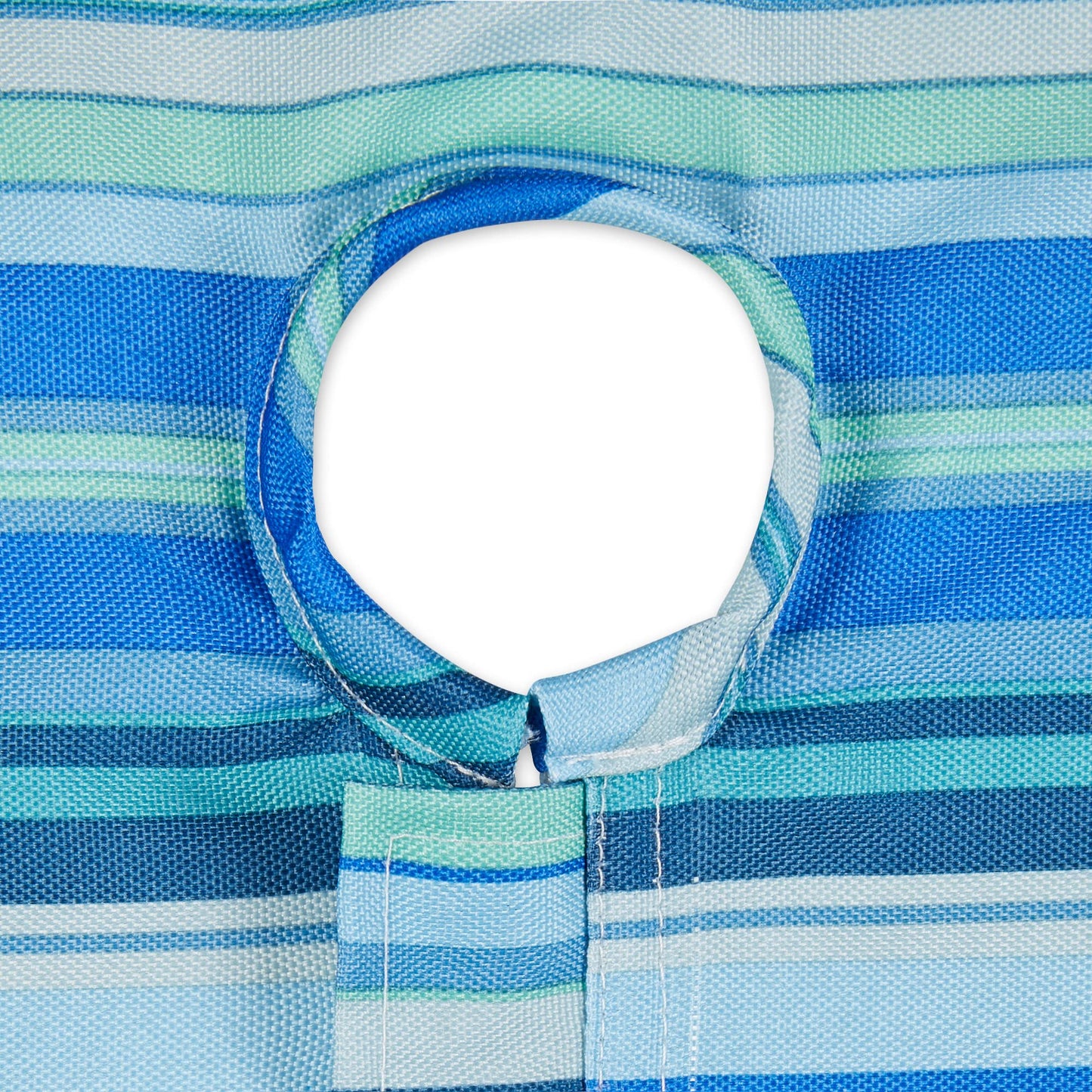 Indoor/Outdoor Tabletop Multi-use, Machine Washable, Striped, Tablecloth, 60x84 w/Zipper, Blue Ocean