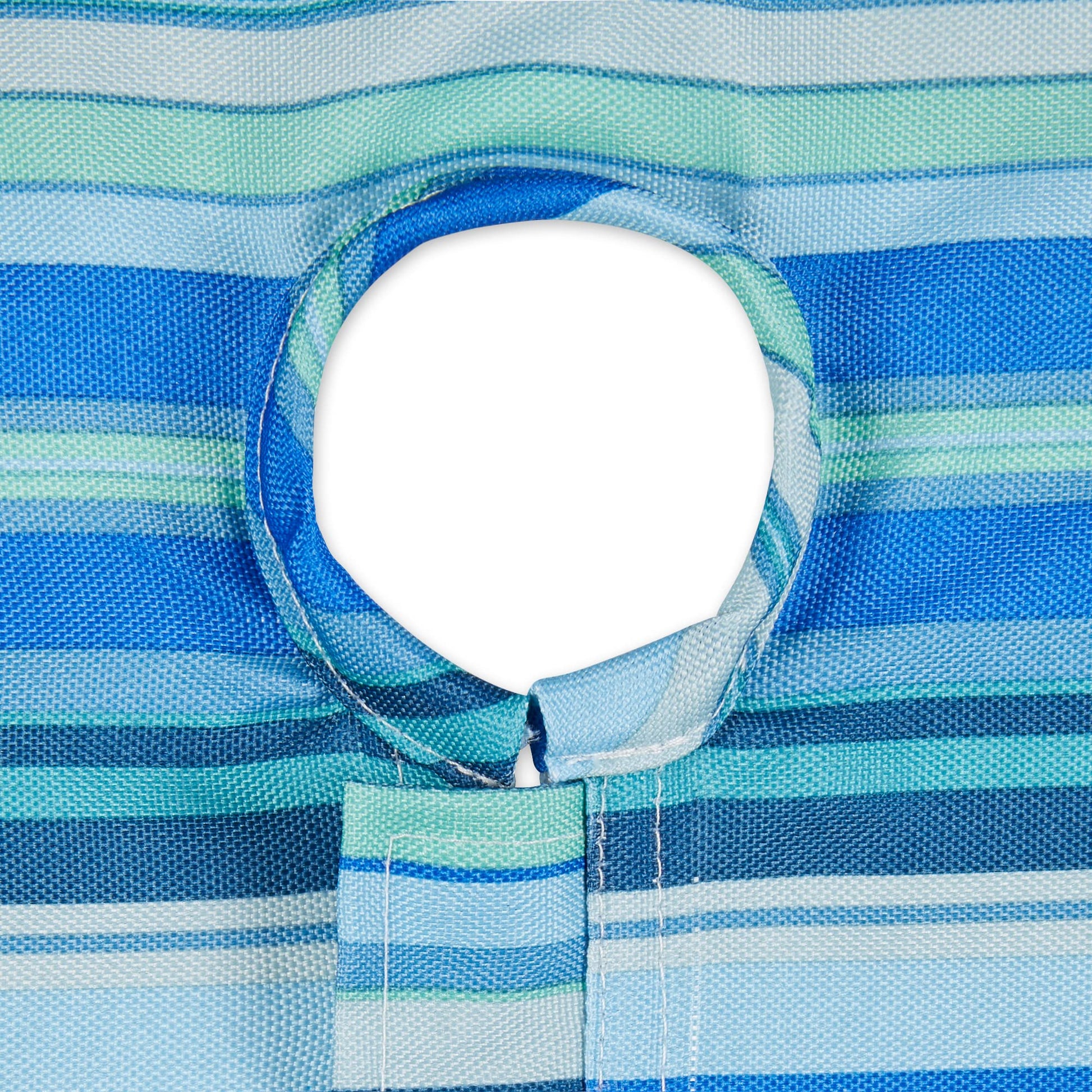 Indoor/Outdoor Tabletop Multi-use, Machine Washable, Striped, Tablecloth, 60x84 w/Zipper, Blue Ocean