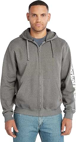 Men's Hooded Sport Zip Hoodie