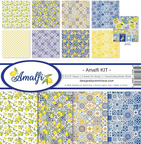 Reminisce Amalfi Scrapbook Collection Kit