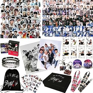 Stray Kids Fan Gift Set with Photocards, Stickers, and Accessories