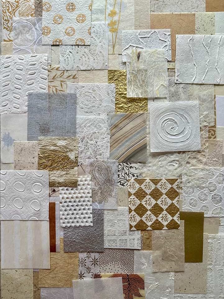 Golden Harvest Mulberry Paper Scrap Pack with 100 Pieces