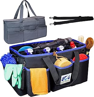 2-Pack Car Detailing and Cleaning Organizer Bags