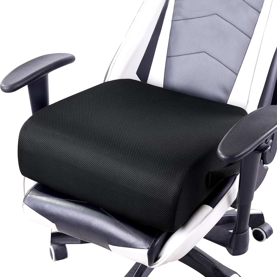 Extra Thick Office Chair Cushion for Comfort and Support