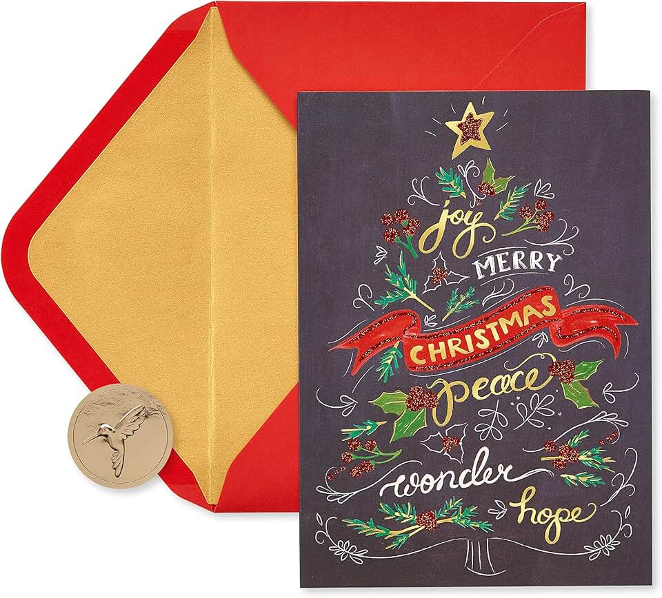 Boxed Christmas Cards with Envelopes, 14 Count