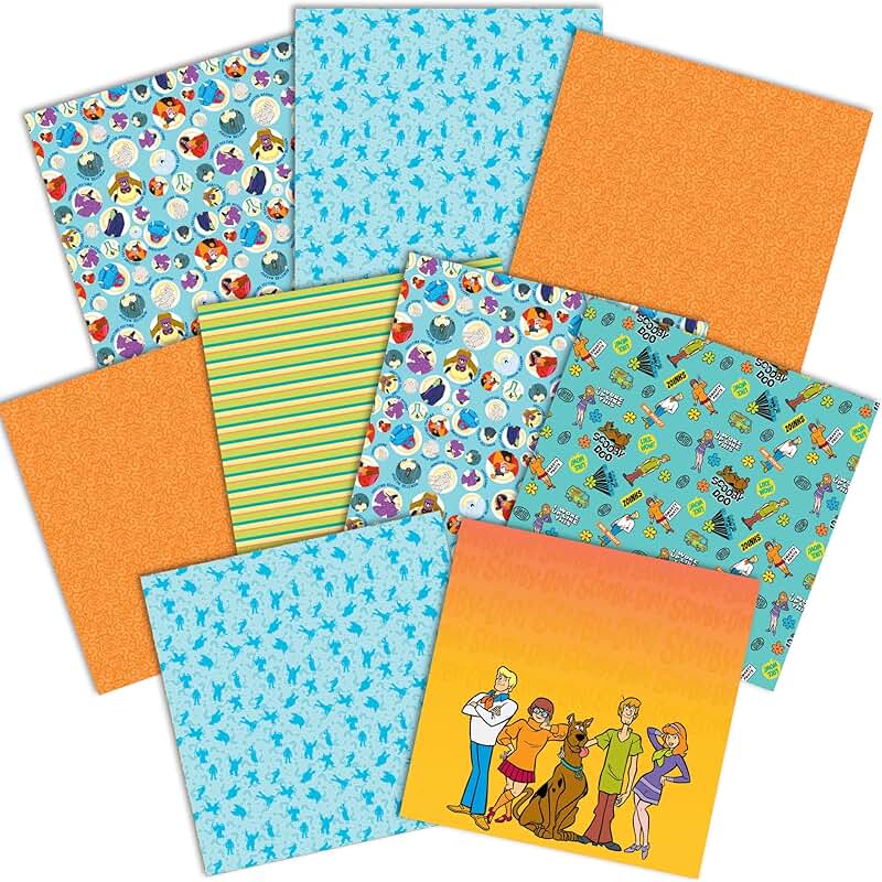 Scooby Doo 12x12 Decorative Double-Sided Paper Pack