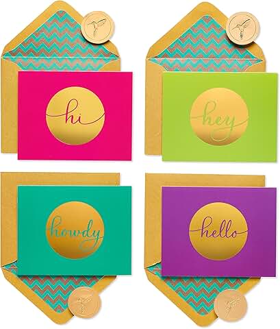 20 Blank Cards with Envelopes for Birthdays